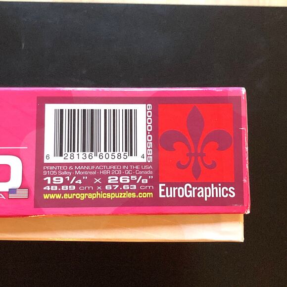 Eurographics 1000 Piece Jigsaw "Donuts" puzzle - Pre-Owned - all pieces there - Picture 5 of 7